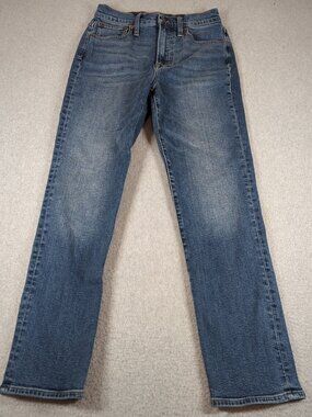 Madewell Jeans Women's 26 Blue Perfect Vintage Jean Tapered Leg Stretch